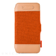 【iPhone6s/6 ケース】Cru Series Premium Leather Case (Booka Orange)