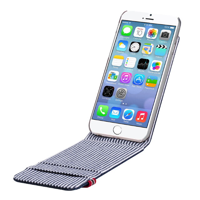 【iPhone6s Plus/6 Plus ケース】Denim Case Indigo Series (Flip Style)サブ画像
