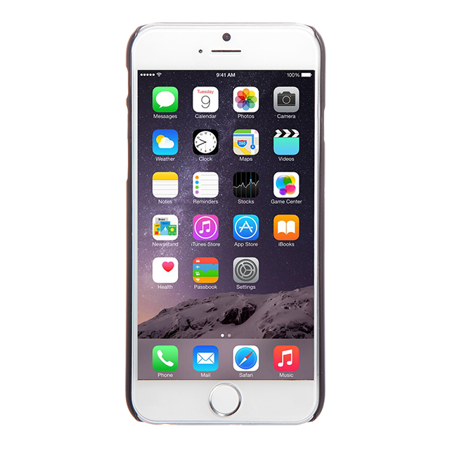 【iPhone6s/6 ケース】天然木ケース Dove ブラックフレームサブ画像