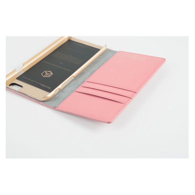 【iPhone6s/6 ケース】D5 Saffiano Calf Skin Leather Diary (タンブラウン)サブ画像