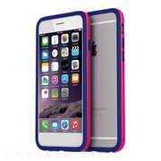 【iPhone6s/6 ケース】Hue Bumper (ピンク+ブルー)
