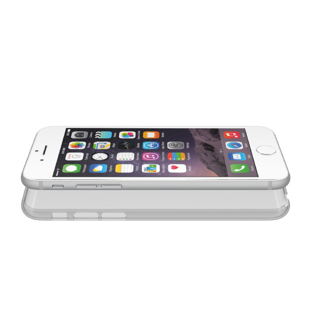 【iPhone6s/6 ケース】エアージャケットセット (クリアブラック)サブ画像