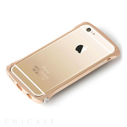 【iPhone6s/6 ケース】CLEAVE Chrono Aluminum Bumper (Gold)