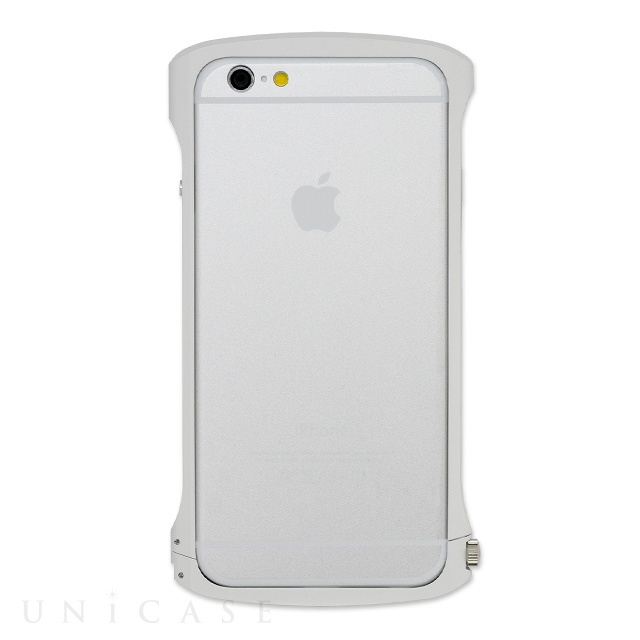 【iPhone6s/6 ケース】CLEAVE Chrono Aluminum Bumper (White)