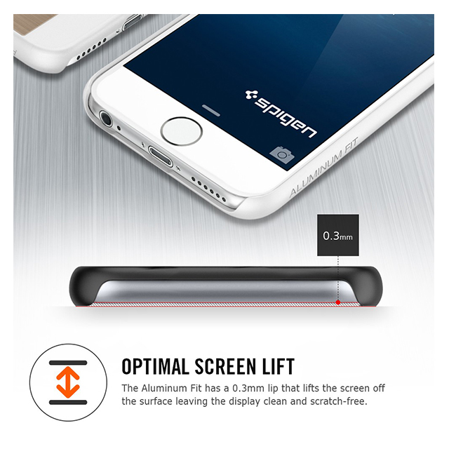【iPhone6 ケース】Aluminum Fit Space Grayサブ画像