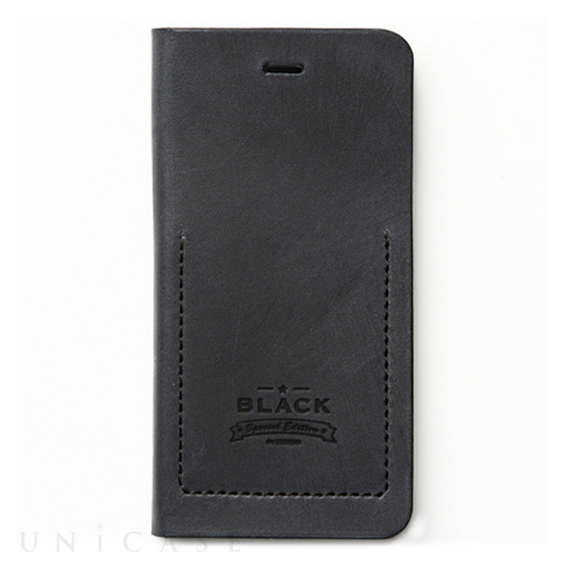 【iPhone6s Plus/6 Plus ケース】Black Tesoro Diary (ブラック)