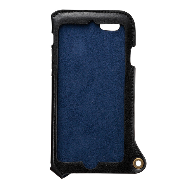 【iPhone6s/6 ケース】BZGLAM Wearable Leather Cover ブラックサブ画像