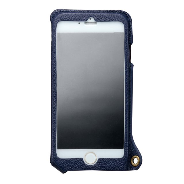 【iPhone6s/6 ケース】BZGLAM Wearable Leather Cover ネイビーサブ画像