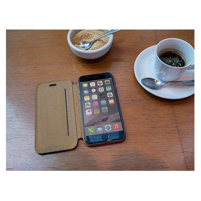 【iPhone6s/6 ケース】GENUINE LEATHER COVER MASK (Black)サブ画像