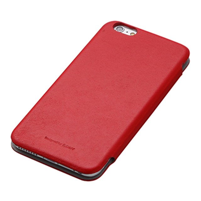 【iPhone6s Plus/6 Plus ケース】GENUINE LEATHER COVER MASK (Red)サブ画像