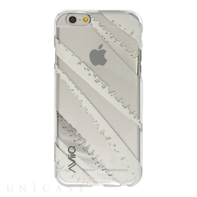 【iPhone6 ケース】AViiQ Me WOW for iPhone 6 White + Silver Mirror