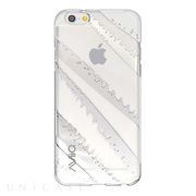 【iPhone6 Plus ケース】AViiQ Me WOW for iPhone 6 Plus White + Silver Mirror