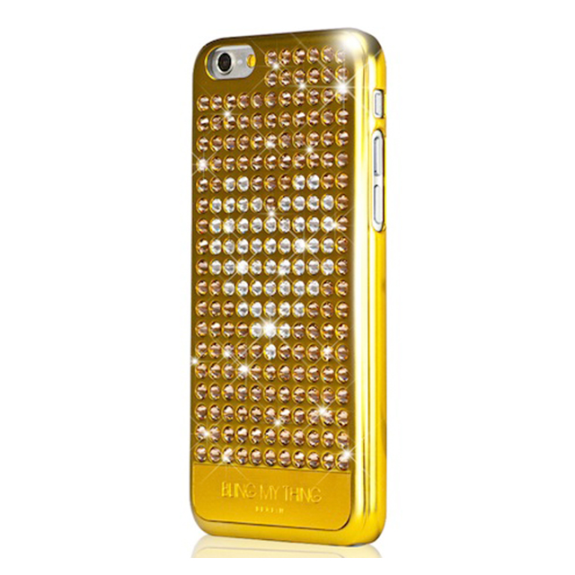 【iPhone6s/6 ケース】Bling My Thing Extravaganza Gold Heartサブ画像