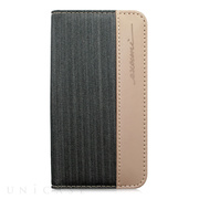 【iPhone6s/6 ケース】Fashion Wallet Vertical Stripe