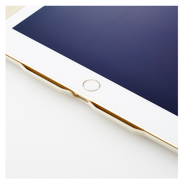 【iPad Air2 ケース】スマートフリップケース サウンドホーン付き(3 つ折りフリップ) [キャメル]サブ画像