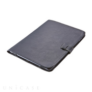【iPad Air2 ケース】超軽量フリップノートケース (ブラック)