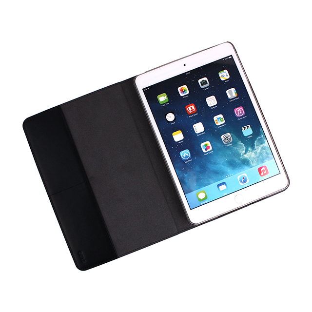 【iPad mini3/2/1 ケース】Vivid Croco Diary (ブラック)サブ画像