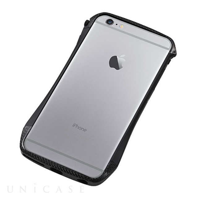 【iPhone6s Plus/6 Plus ケース】CLEAVE Hybrid Bumper (Carbon＆Black)