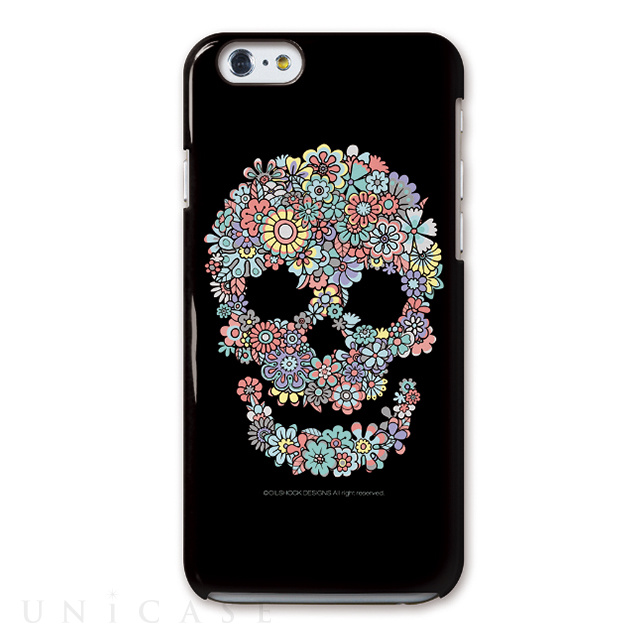 【iPhone6s/6 ケース】Collabone Flower Skull