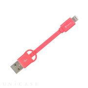 Color Lightning Cable 8.6cm (ピンク)
