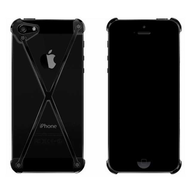 【iPhoneSE(第1世代)/5s/5 ケース】RADIUS case (All Slate X)サブ画像