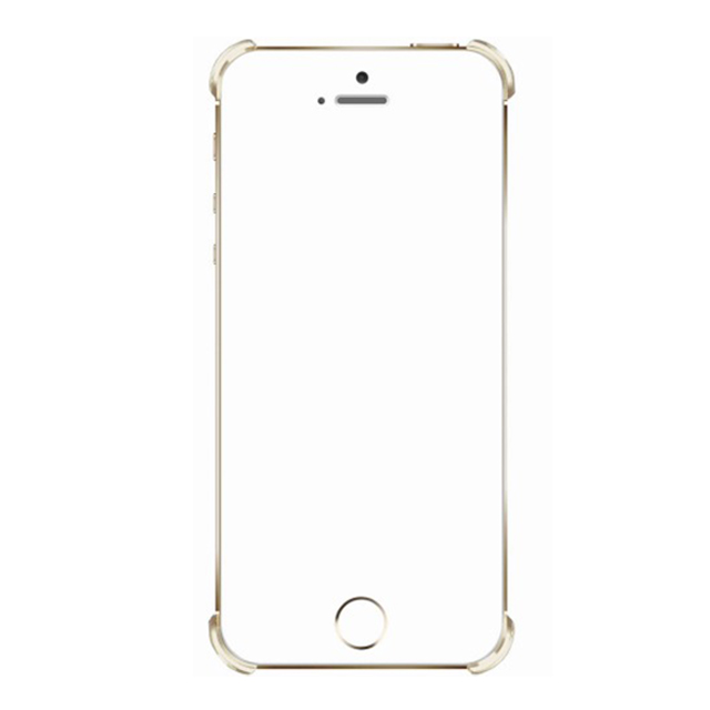 【iPhoneSE(第1世代)/5s/5 ケース】RADIUS case (All Gold X)サブ画像