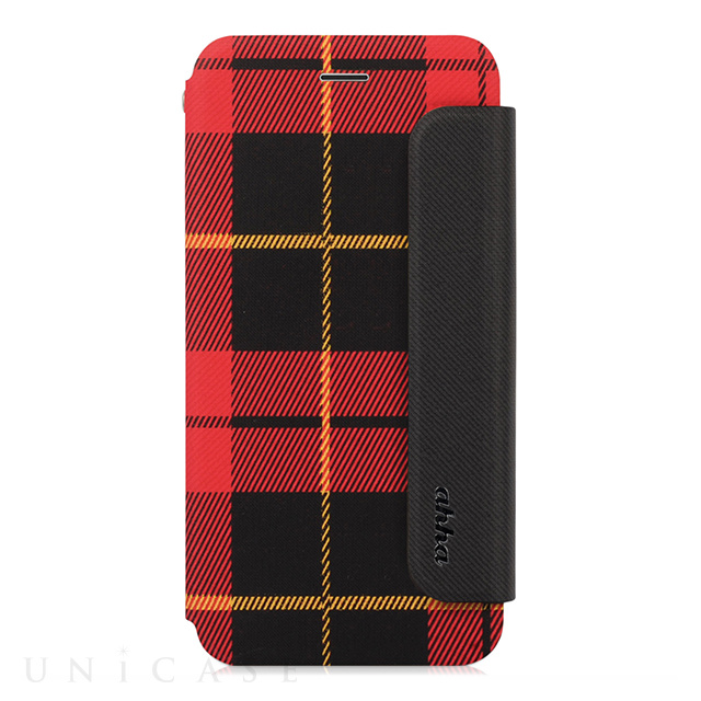 【iPhone6s Plus/6 Plus ケース】Fashion Flip Case CONRAN Red Checker