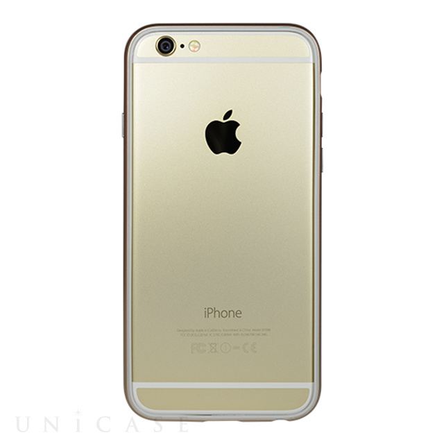 【iPhone6s/6 ケース】Arc バンパーセット (ゴールド)