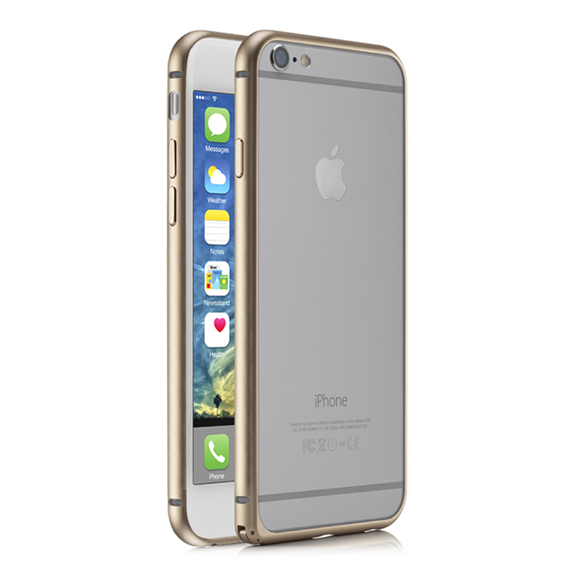 【iPhone6 ケース】Essence Bumper / Gold (Plain)サブ画像