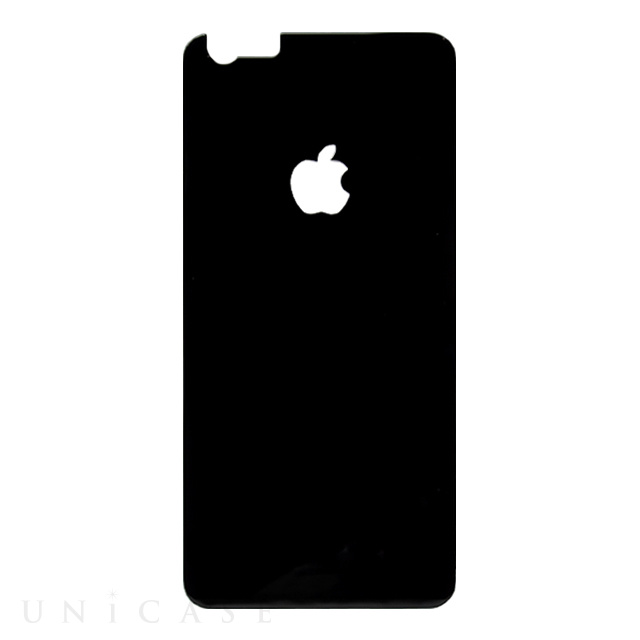 【iPhone6s/6 フィルム】High Grade Glass Screen Protector Black 背面プレート