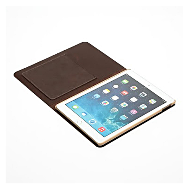 【iPad Air2 ケース】Black Tesoro Diary (ブラウン)サブ画像