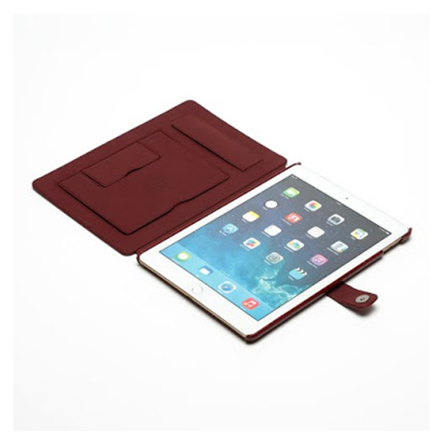 【iPad Air2 ケース】Lettering Diary ワインレッドサブ画像