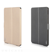 【iPad Air2 ケース】Dual Face Flip Case SYKES BASIC Champagne Gold/Space Grey