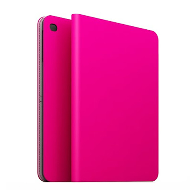 【iPad Air2 ケース】D5 Calf Skin Leather Diary ピンクサブ画像