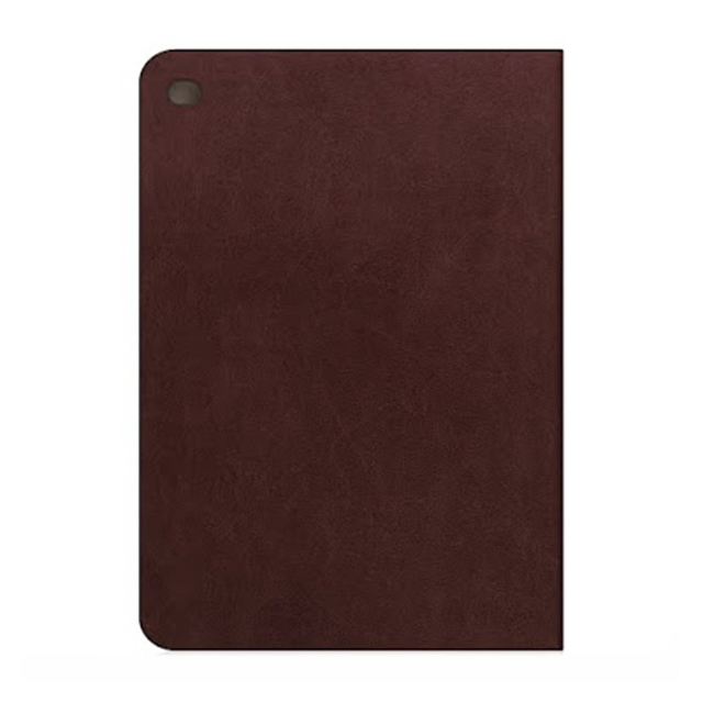 【iPad Air2 ケース】D5 Calf Skin Leather Diary ダークブラウンサブ画像