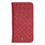 【iPhone6s/6 ケース】Luxe Exotic Folio Wallet Male Red