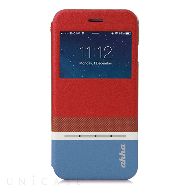 【iPhone6s/6 ケース】Fashion Flip Case ROLLAND VIEW Ketchup Red