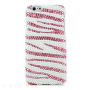 【iPhone6s/6 ケース】デコレーションケース HCH D047・My Zebra (Pink)