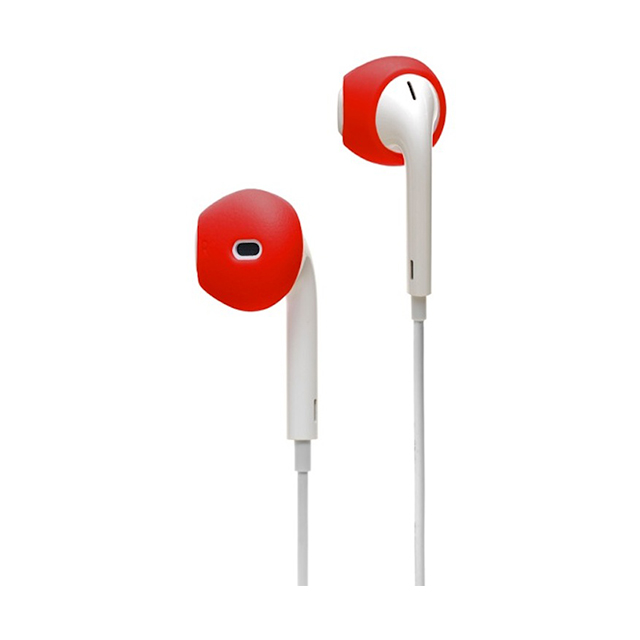 【iPhone iPod】Fit for Apple EarPods 3 Pack White/Black/Redサブ画像