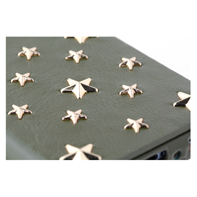 【iPhone6s/6 ケース】607LE Star’s Case Limited Edition (オリーブ)サブ画像