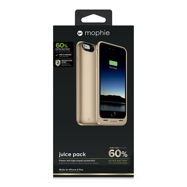 【iPhone6s Plus/6 Plus ケース】juice pack (ゴールド)サブ画像