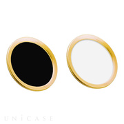 iFinger Button 2コセット (ホワイトゴールド＆ブラックゴールド)