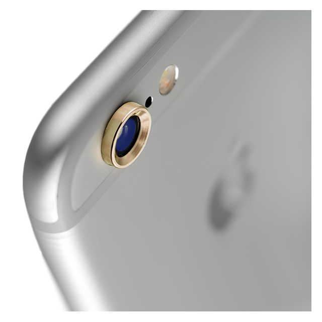 【iPhone6】iCamera PROTECTOR ゴールド＆ブラックサブ画像