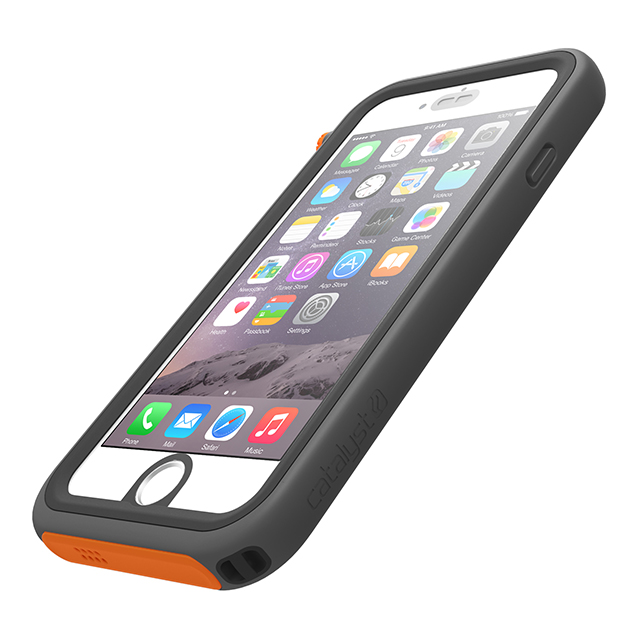 【iPhone6 ケース】Catalyst Case (ブラックオレンジ)サブ画像