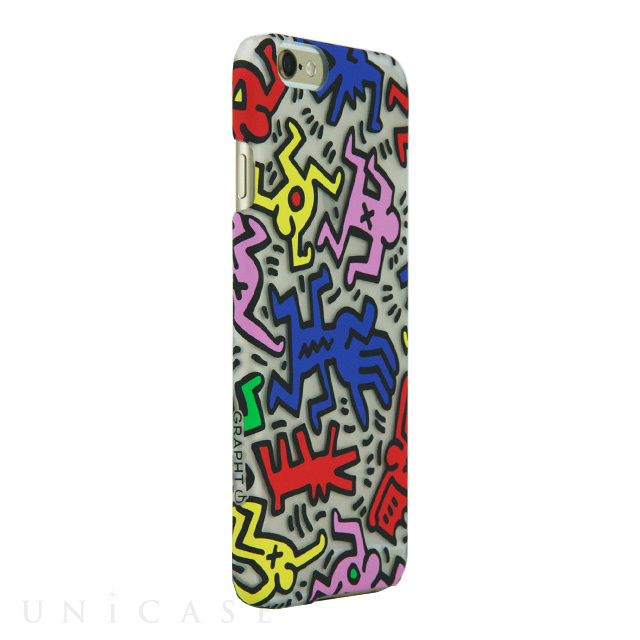 【iPhone6 ケース】Keith Haring Collection Ice Case Chaos/Clear