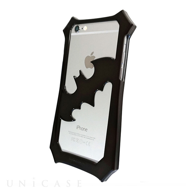 【iPhone6s/6 ケース】バットマン バンパー (ブラック×ブラック)