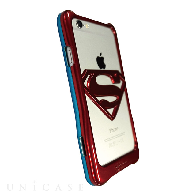 【iPhone6s/6 ケース】スーパーマン バンパー (ブルー×レッド)