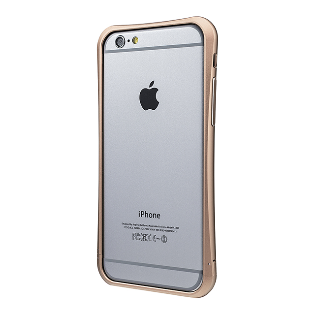 【iPhone6 ケース】SCREW FREE Metal Bumper (Gold)サブ画像