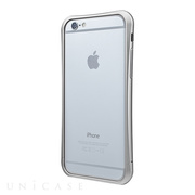 【iPhone6 ケース】SCREW FREE Metal Bumper (Silver)