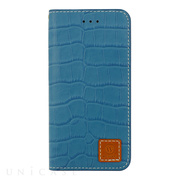 【iPhone6s Plus/6 Plus ケース】DESIGNSKIN WETHERBY・Premium Croco (Blue)